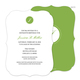 Green Circle Initials Invitations Image 7 of 11